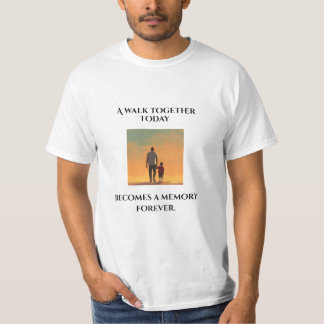 Father & Son Sunset Shirt – “A Walk Together Today