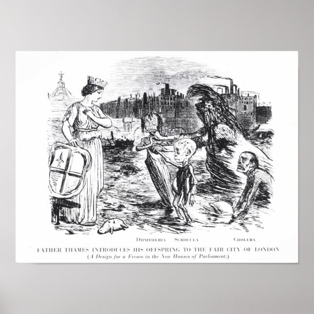 Father Thames Introduces his Offspring Poster (Front)