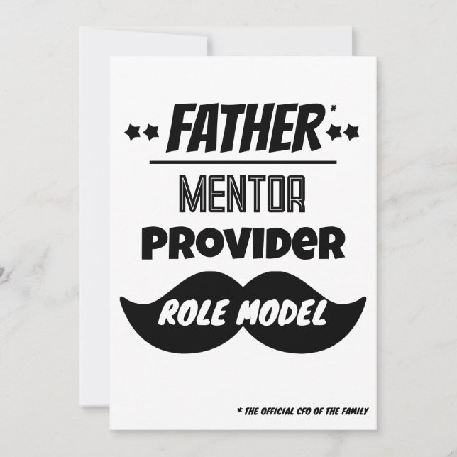 Father: The Ultimate MVP Holiday Card (Front)