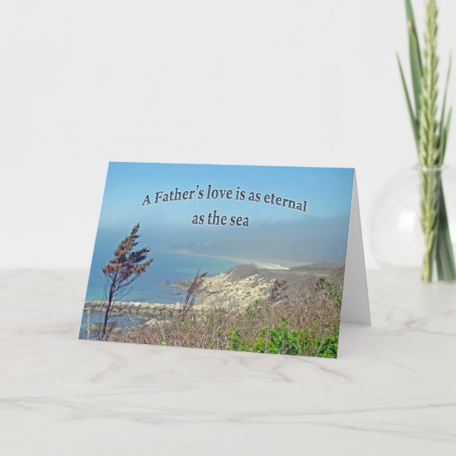 Father to Child Greeting Card for Customisation (Front)