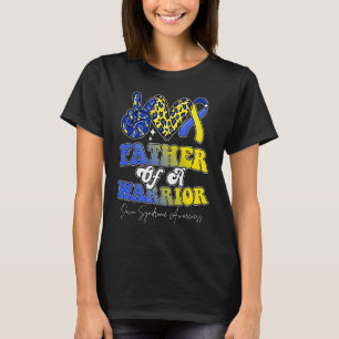 Father Warrior Down Syndrome Awareness Family T-Shirt