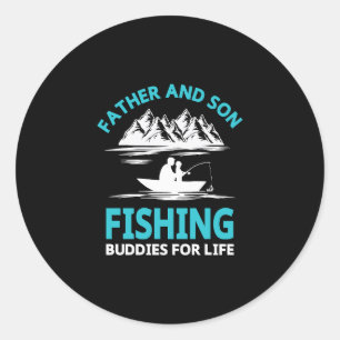 FatherAnd Son Fishing Buddies For Life Sticker