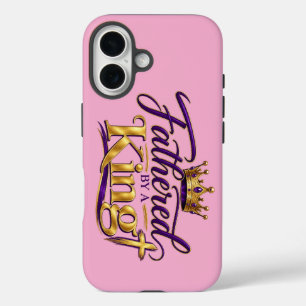 Fathered by a King iPhone 16 Case