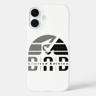Fatherhood as an Antique Visual Emotion: Best Dad iPhone 16 Case