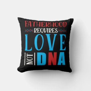 Fatherhood Father's Day for Stepdad Stepfather Cushion
