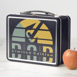Fatherhood Is Unconditional Love: Dad Edition Metal Lunch Box