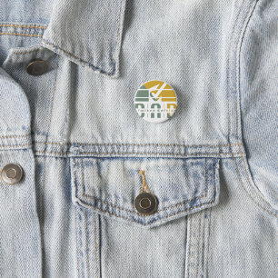 Fatherhood Is Unconditional Love: The Dad Edition 3 Cm Round Badge