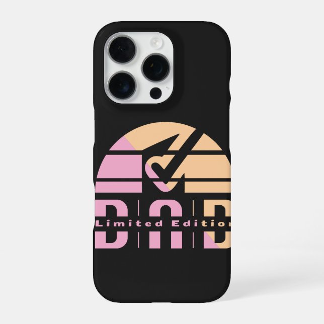 Fatherhood Is Unconditional Love: The Dad Edition iPhone Case (Back)