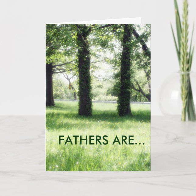 FATHERS ARE. CARD (Front)