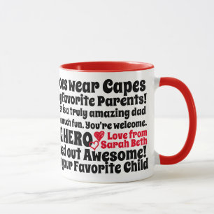 Fathers Birthday Funny Quotes Wishes from Daughter Mug
