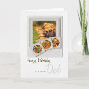 Father's Birthday Sentimental Teddy Bear Theme Card