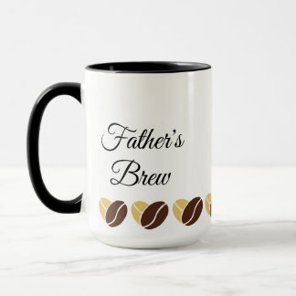 Father's Brew Mug-Dad's Coffee Mug-editable Mug