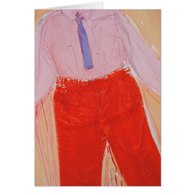 Father's card  ~Mark Twain (Front)