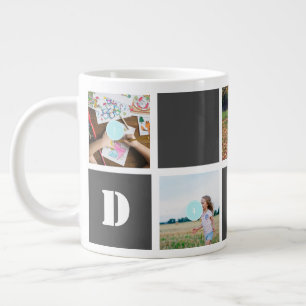 Father's Day 10 Photos Dad Collage Mug