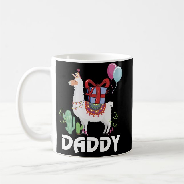 Father's Day 2019 For Daddy Llama Coffee Mug (Left)