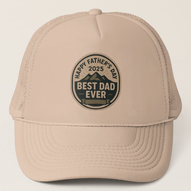 Father's day 2025 trucker hat (Front)