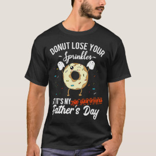 Fathers Day 2nd Quarantine Funny Doughnut Dad astr T-Shirt