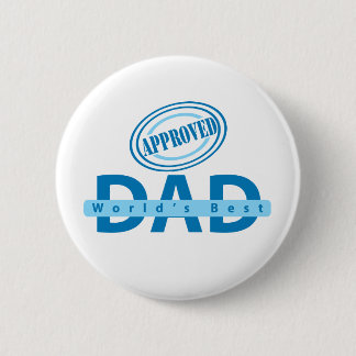 Father's Day 6 Cm Round Badge
