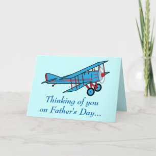 Father's Day: Aeroplane Card