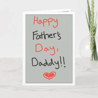 Father's Day: Apology #2 Card
