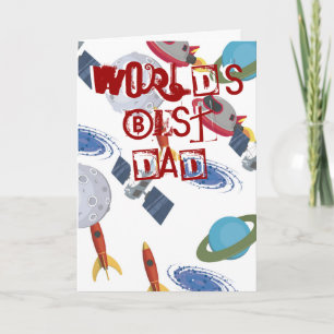 Fathers Day astronomy card