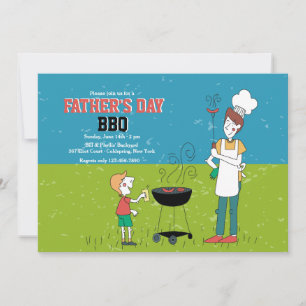 Father's Day BBQ Invitation