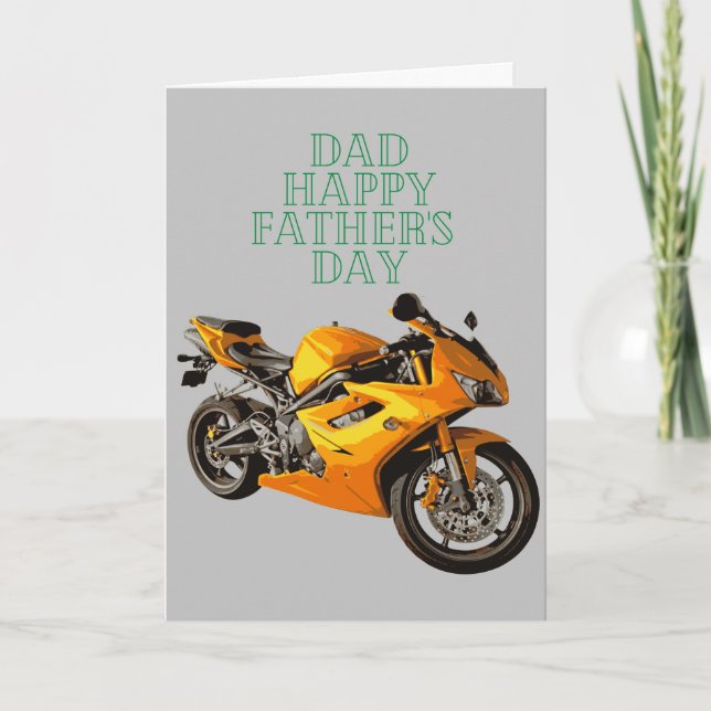 Father's Day bikers card fun (Front)