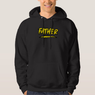 Father's Day Birthday Christmas Vintage Papa Dad D Hoodie
