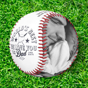 Father's Day/Birthday From Kids MVP Photo Baseball
