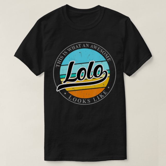Father's Day Birthday gift for Lolo Filipino Pinoy T-Shirt (Design Front)