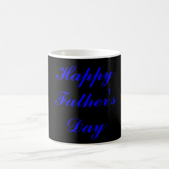 Father's Day-Black & Blue Mug (Center)
