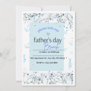Father's Day Brunch Invitation