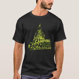 Fathers Day Camping Dad Cute Family Vacation T-Shirt