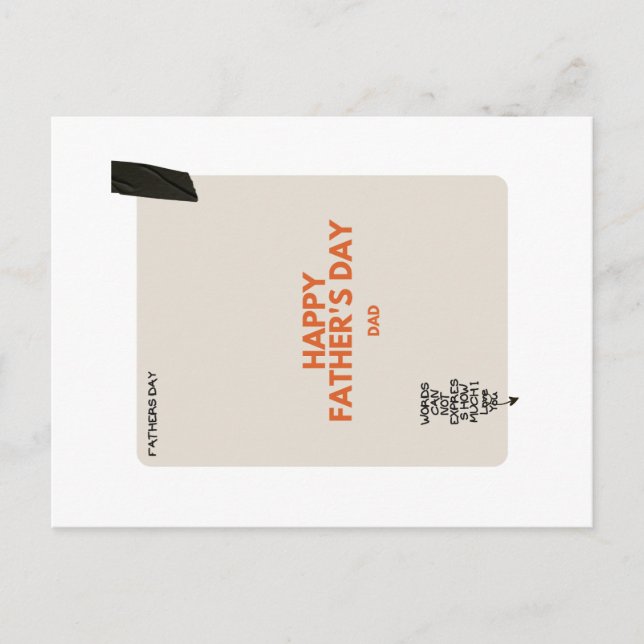 Father's Day Card (Front)