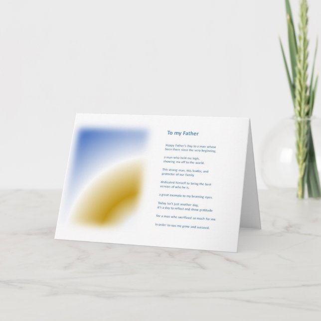 Father's Day Card (Front)