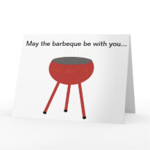 Fathers Day card Barbeque