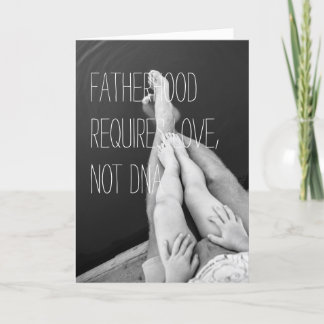 Father's Day Card, Fatherhood is More Card