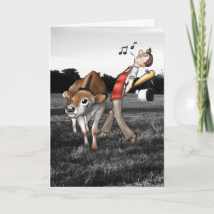 Father's Day card featuring MEAT!