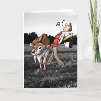 Father's Day card featuring MEAT!