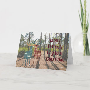 Father's Day Card for a Father who likes Nature