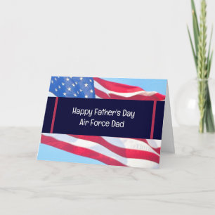 Father's Day Card for Air Force Dad