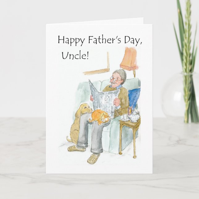 Father's Day Card for an Uncle (Front)