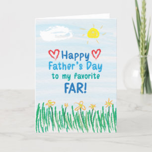 Father's Day Card for Far