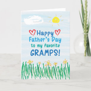 Father's Day Card for Gramps