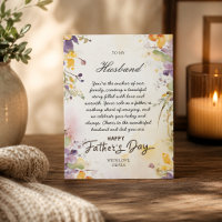 Father's Day Card for Husband From Wife Love