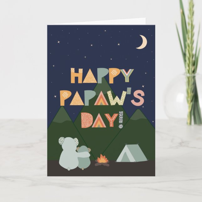 Father's Day Card for Papaw (Front)