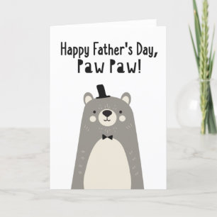 Father's Day Card for Paw Paw