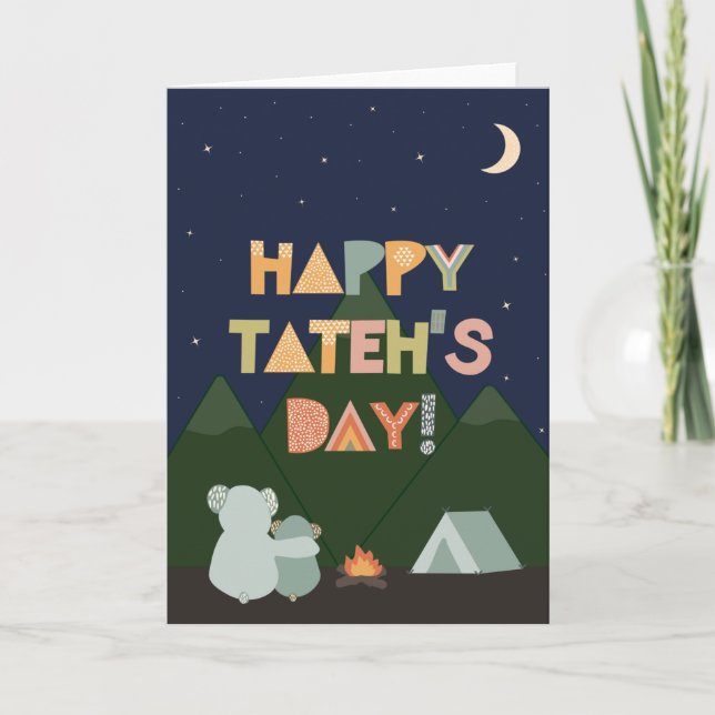Father's Day Card for Tateh (Front)
