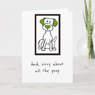 Father's Day Card - From the Dog - Labrador