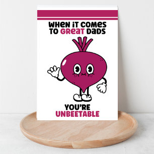 Father's Day card funny dad joke pun unbeetable
